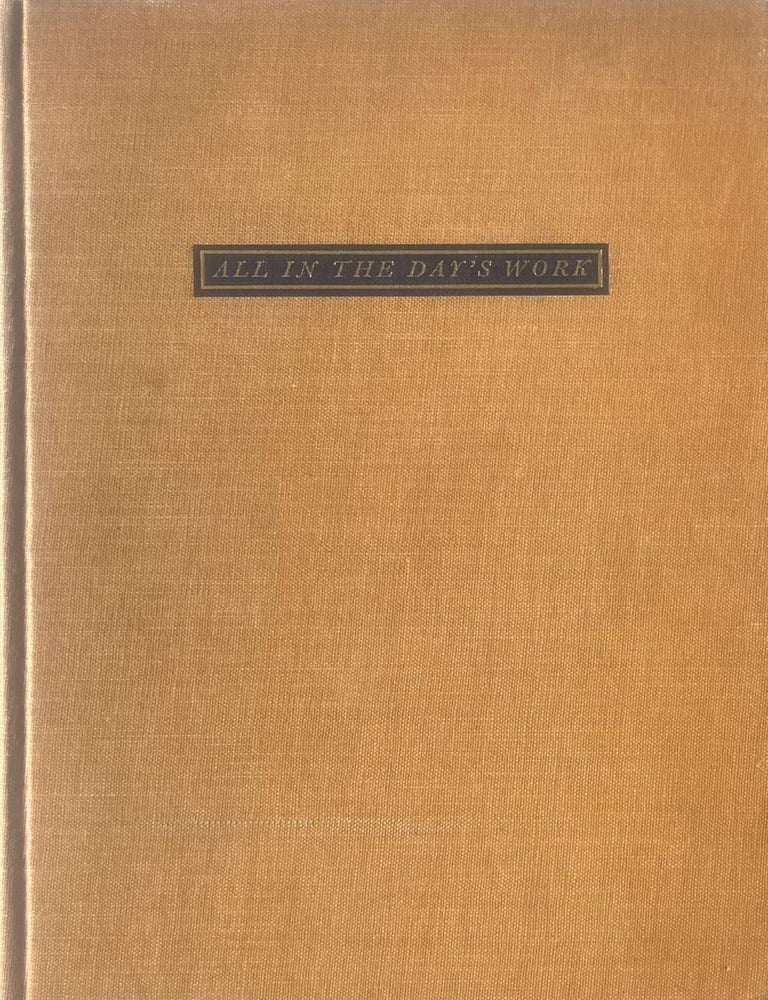 Item #1126202528 All In a Day's Work: An Autobiography. Ida M. Tarbell.