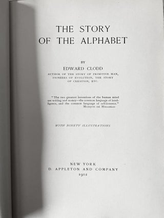 The Story of the Alphabet