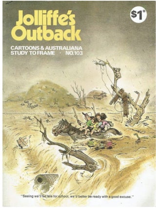 A Grouping of Eleven [11] Issues of Jollife's Outback: Cartoons and Austrialiana; With Study to Frame