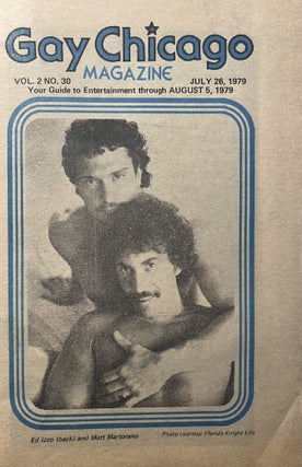 Item #12092307 Gay Chicago Magazine, July 26, 1979; Vol. 2, No. 30. Ralph Paul, Dan DiLeo Publishers