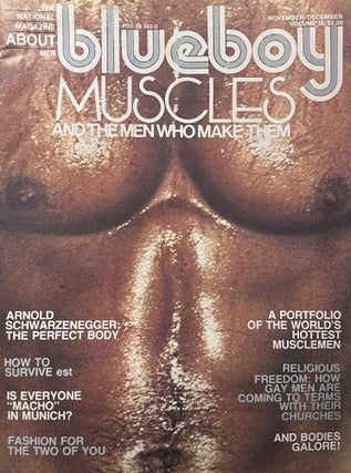 Item #12092321 Blueboy Muscles and the Men Who Make Them, November-December, 1976, Vol. IX. Bruce...