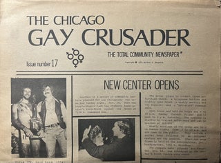 Item #12092336 The Chicago Gay Crusader, Issue Number 17, November-December 1974. Michael...