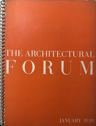 Item #12162303 The Architectural Forum, Volume 70, Number 1, January 1939. Howard Myers