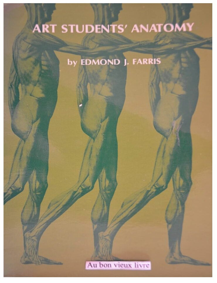 Item #1219202416 Art Student's Anatomy. Edmond J. Farris.
