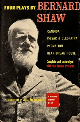 Item #1222321 Four Plays by Bernard Shaw: Candida, Caesar and Cleopatra, Pygmalion and Heartbreak...