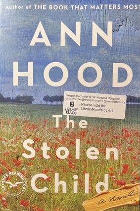 Item #1242414 The Stolen Child. Ann Hood