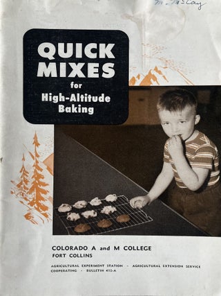 Item #125202626 Quick Mixes for High Altitude Baking. Ferne Bowman