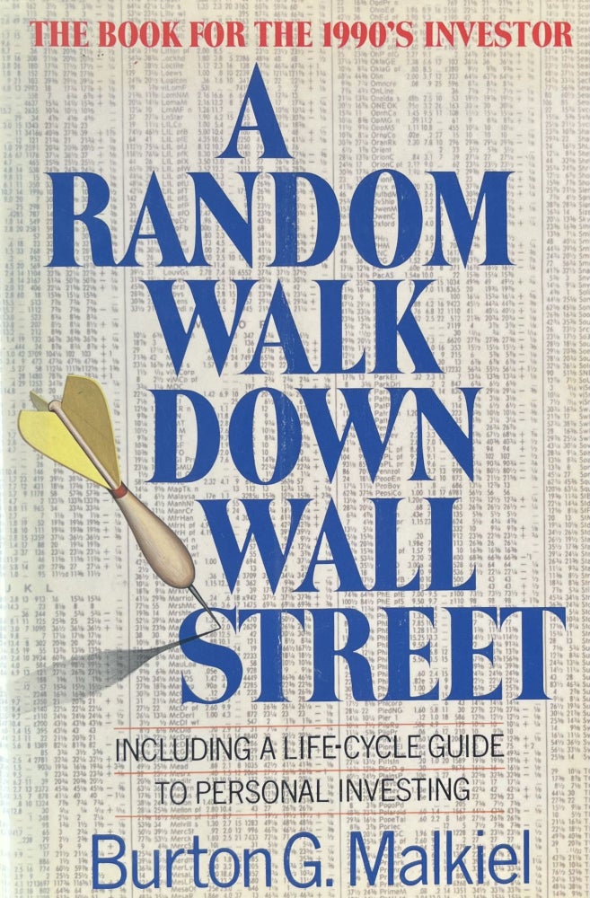 Item #1272411 A Random Walk Down Wall Street. Burton G. Malkiel.