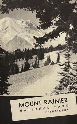 Item #130238 Mid Century Guides of Mount Rainier National Park, Washington and Yosemite National...