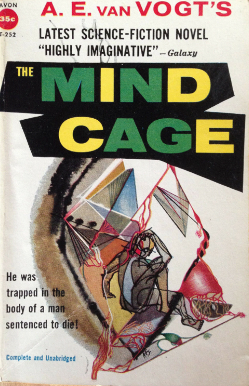 Item #200088 The Mind Cage. A E. Van Vogt.
