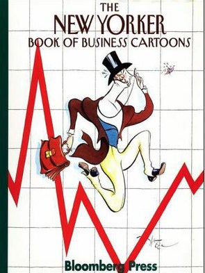 Item #200205 The New Yorker Book of Business Cartoons. Robert Mankoff, David Remnick