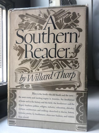 Item #200244 A Southern Reader. Willard Thorp