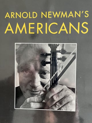 Item #200493 Arnold Newman's Americans. Arnold Newman, Alan Fern