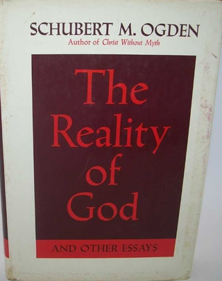 Item #200705 The Reality of God. Stewart M. Ogden