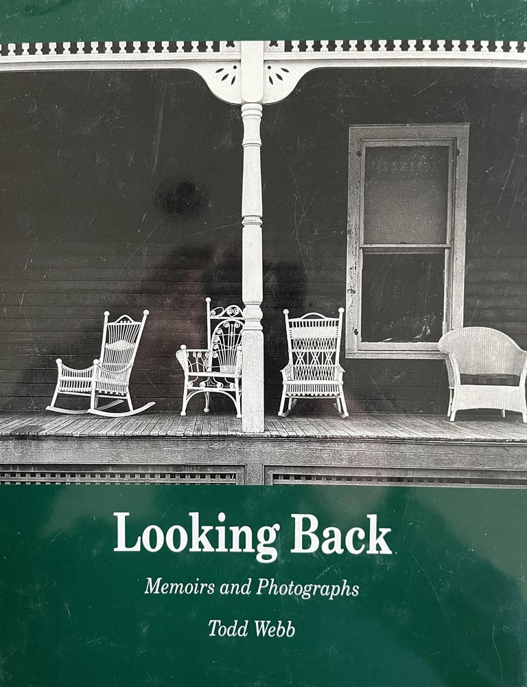 Item #200744 Looking Back: Memoirs and Photographs. Todd Webb.