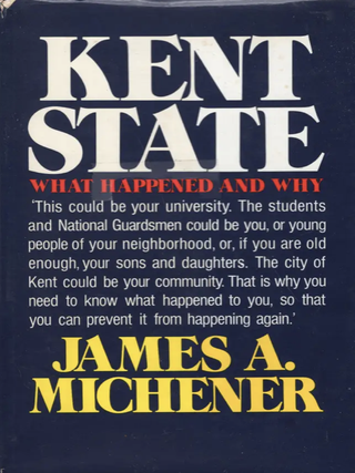 Item #200865 Kent State. James Michener
