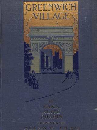 Item #200896 Greenwich Village. Anna Alice Chapin