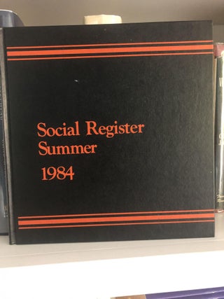 Item #200942 Social Register Summer 1984. Social Register Association