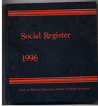Item #200968 Social Register 1996. Social Register Association
