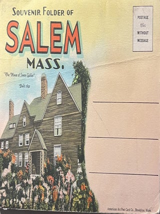 Item #203202605 Souvenir Folder of Salem Mass. American Art Post Card Co