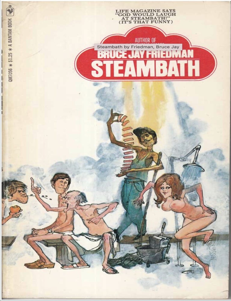 Item #211202558 Steambath [Bantam QM7056]. Bruce Jay Friedman.