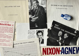 Item #2162319 A Grouping of Richard Nixon 1968 Presidential Campaign Ephemera from New Hampshire