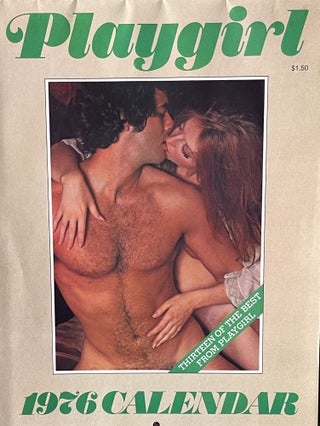 Item #2252317 Playgirl 1976 Calendar. Publisher Douglas Lambert