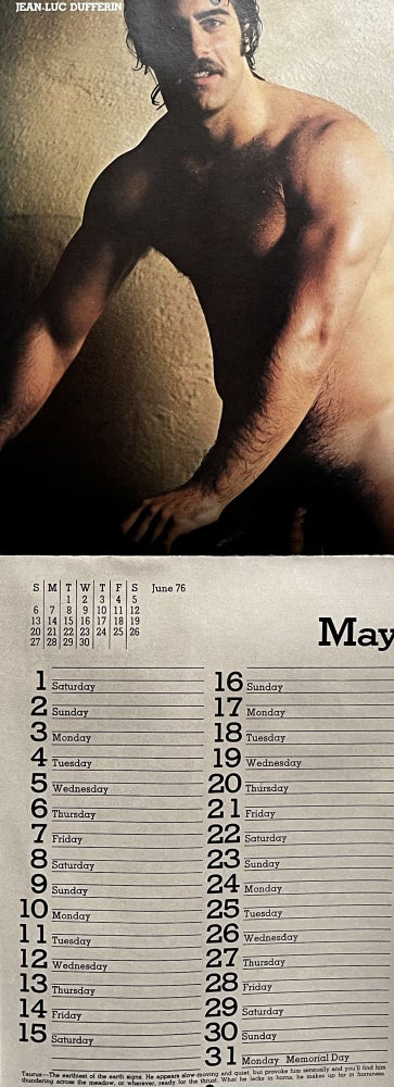 Item #2252318 Dates to Remember 1982 Calendar. Dick Minar.