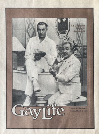 Item #2252322 Chicago Gay Life: the InternationalÊ Gay News leader; [aka GayLife] Vol. 6, Number...