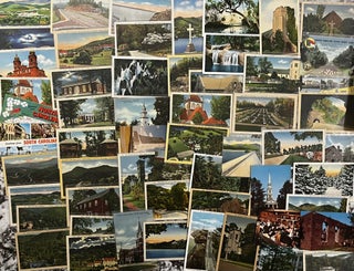 Item #300039 A Collection of 170 Vintage Mid Century Full Color Postcards [circa 1940-1960s] from...