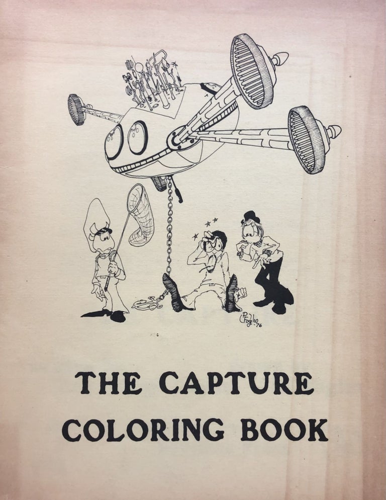 Item #300045 The Capture Coloring Book. Bob Yang Aspirin.