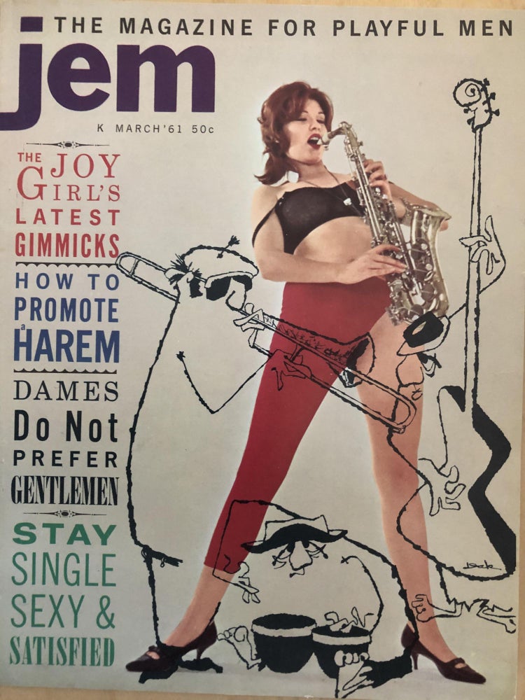 Item #300123 Jem Magazine. Allan Canelli, Vol. 4 No. 4 March 1961.