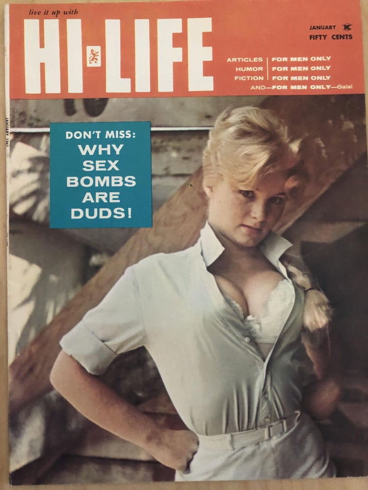 Item #300137 Hi-Life Magazine. David P. Riker Vol. 3 No. 3 January 1961, Director.