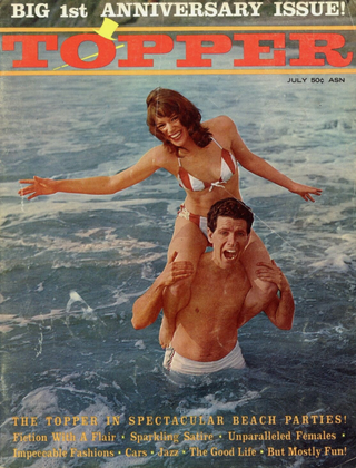 Item #300139 Topper Magazine. David Zentner, Vol. 1 No. 12 July 1962