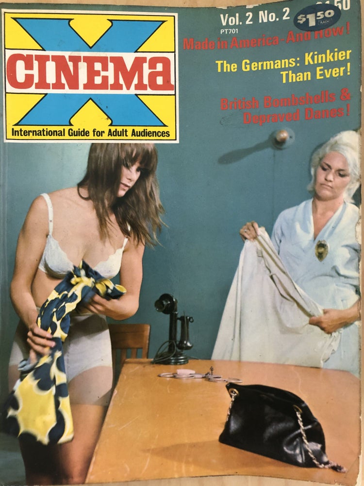 Item #300148 Cinema X Magazine: International Guide for Adult Audiences. Gerald Kingsland, Vol. 2 No. 9.