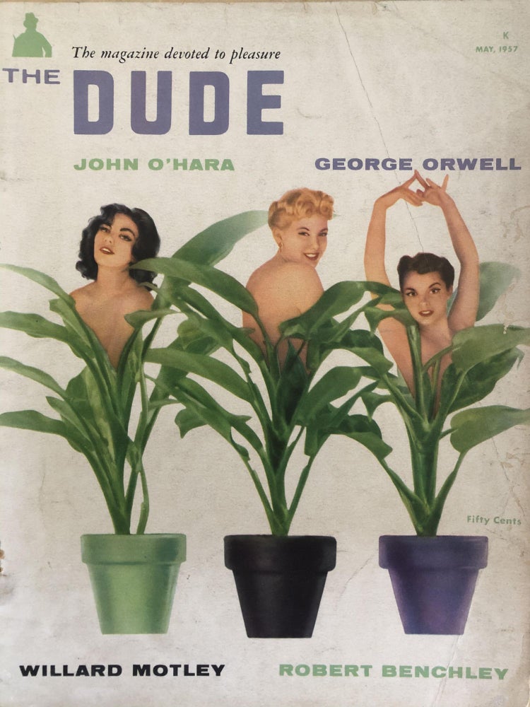 Item #300156 The Dude Magazine. James Holmes, Vol. 1 No. 5 May 1957.