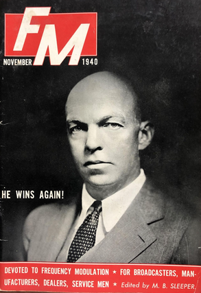 Item #300167 FM Magazine, Nov. 1940. M B. Sleeper