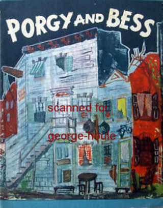Item #300226 Program for the Revival Performance of George Gershwin's Porgy and Bess. George...