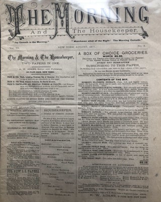 A Full Issue of the The Morning and Housekeeper Newspaper