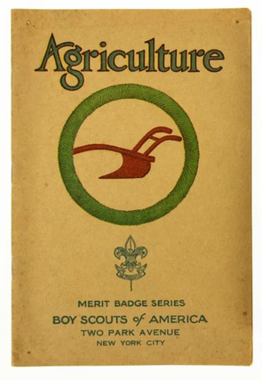 Item #300245 Boy Scouts of America. Agriculture Merit Badge Series