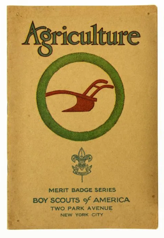 Item #300245 Boy Scouts of America. Agriculture Merit Badge Series.