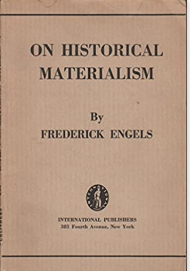 Item #300273 On Historical Materialism. Frederick Engels.