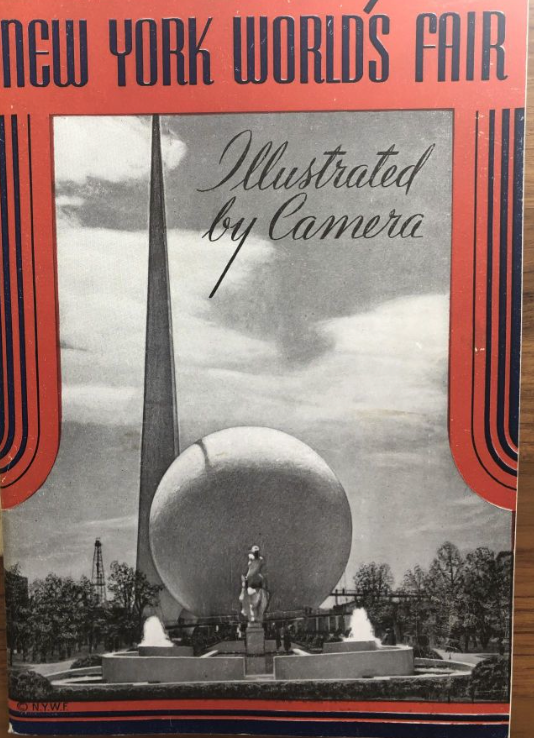 Item #300307 New York World's Fair Illustrated by Camera. Manhattan Post Card Company.