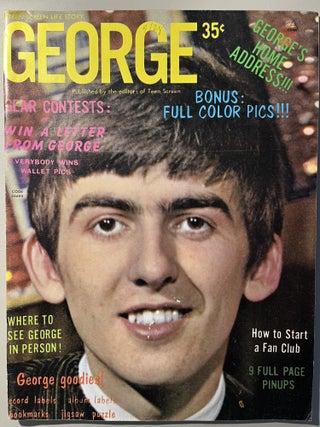 Item #300351 George Teen Screen Life Story, Vol. 1 No.3. Sheldon Heiman