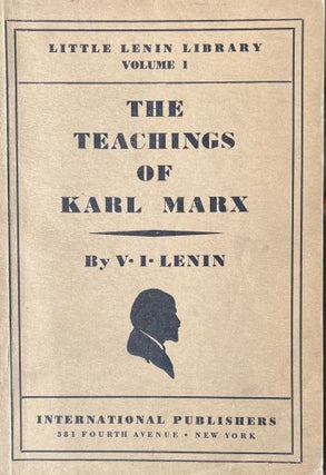 Item #300406 The Teachings of Karl Marx. V I. Lenin