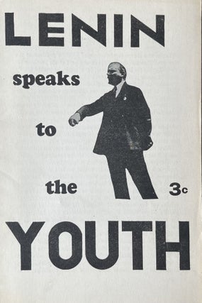 Item #300581 Lenin Speaks to the Youth. V I. Lenin