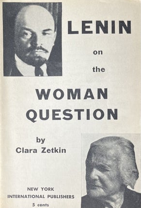 Item #300599 Lenin on the Woman Question. Clara Zetkin