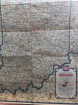 Indiana Deep Rock Color Road Map