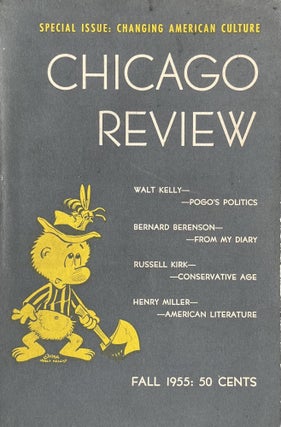 Item #300606 Chicago Review Special Issue: Changing American Culture with Walt Kelly Bernard...