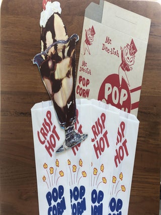 Item #300641 A Grouping of 1950s Era Drive-In Movie Theatre Snack Packaging